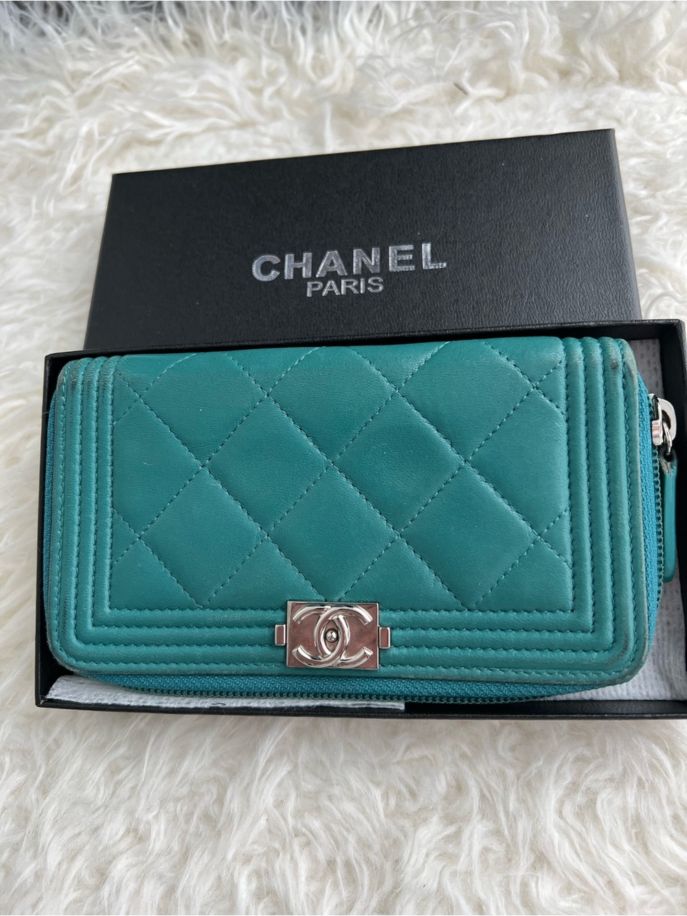 Boy Chanel Zipped Wallet